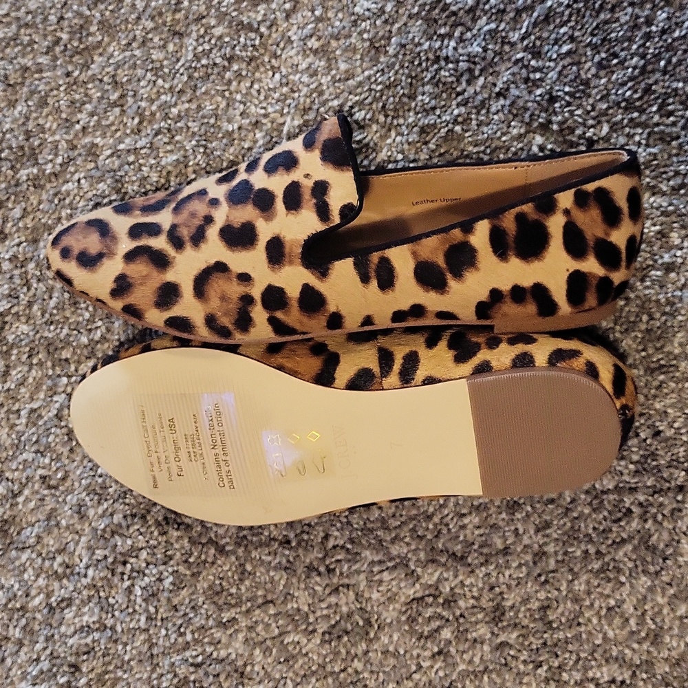 J.Crew Leopard Print Flats - Picture 2 of 6